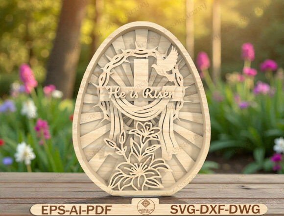 Download Easter Cross Laser Cut File - Cut file Collection