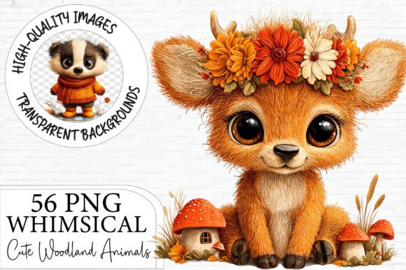 Download Cute Woodland Animals PNG Clipart - Animal Collection