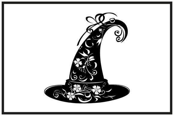 Download Silhouette of a Decorated Easter Hat - Easter hat Collection