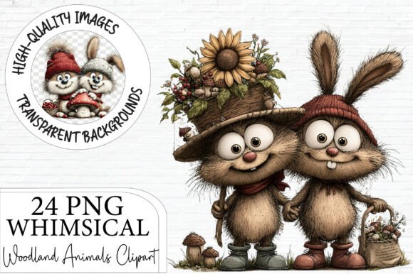 Download Woodland Animals PNG Clipart Bundle - Animal Collection