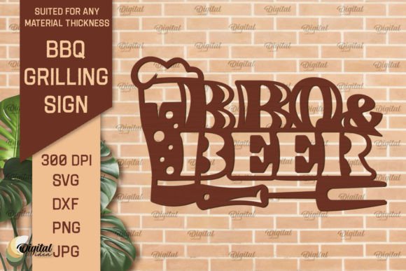 Download BBQ Grilling Sign SVG Laser Cut Files - Cut file Collection
