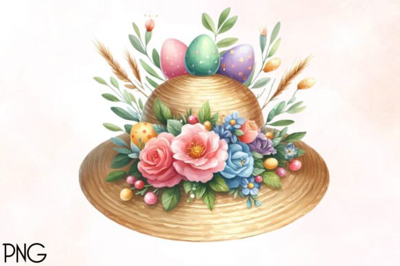 Download Easter Hat Sublimation Clipart - Easter hat Collection