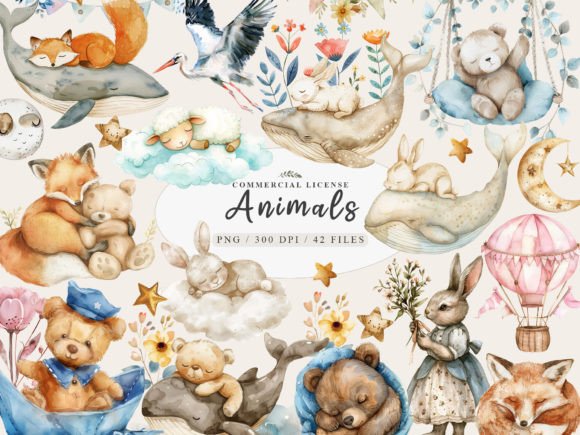 Download Woodland Animals Png, Dreams Clipart, - Animal Collection