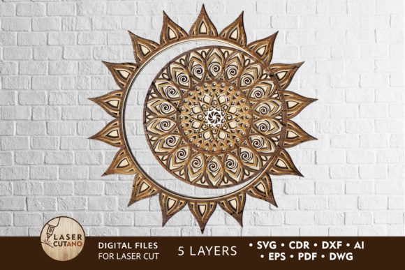 Download Multilayer Cut Files SOLAR ECLIPSE - Cut file Collection