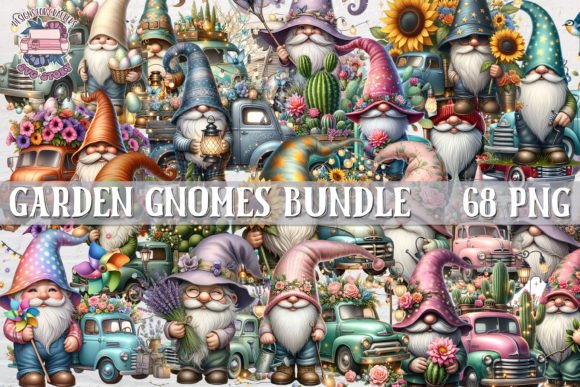 Download Garden Gnome Sublimation Bundle 68 - Garden gnome sublimation Collection