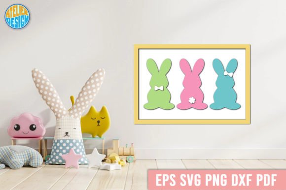 Download Easter Bunny Vector Laser Cut Svg - Easter bunny vector Collection