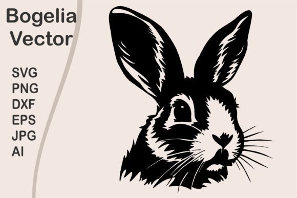 Download Bunny Face Svg Cut File, Cute Bunny Svg - Cut file Collection