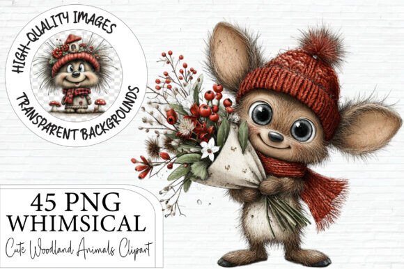 Download Cute Woodland Animals PNG Clipart - Animal Collection